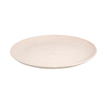 Imagem de Prato Lanche Sobremesa Redondo Durável 20cm Bege - EVO