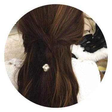 Imagem de Laço de Cabelo Xuxinha Rabo de Cavalo Menina Mulheres Flores - anjo da