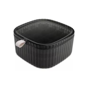 Imagem de Caixa Organizadora Porta Joias Acessorios Bijuterias 3 Camadas Multius