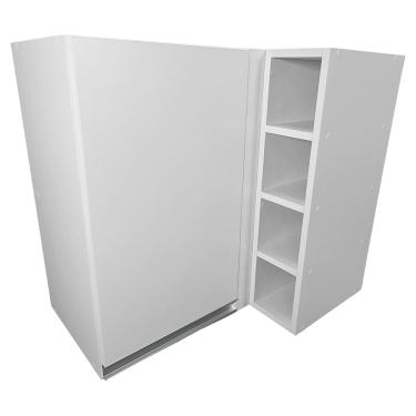 Imagem de Armário Aéreo 70cm de Canto Reto em MDF Com Nicho Adega