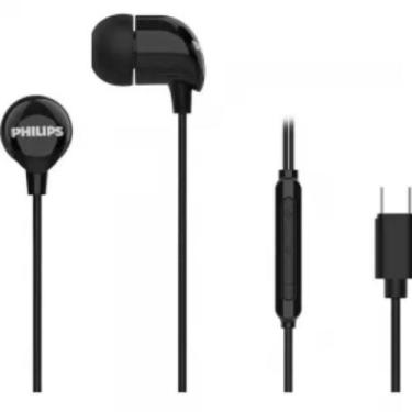 Imagem de Fone de Ouvido Intra Auricular Philips TAE2146BK Tipo C c/Microfone Pr