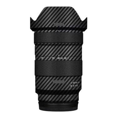 Imagem de Película protetora para câmera Tamron 17-50 mm F4 A068 antirriscos capa adesiva adequada para câmera Sony Mount 17-50 mm F/4 17-50 4 (fibra de carbono preta)