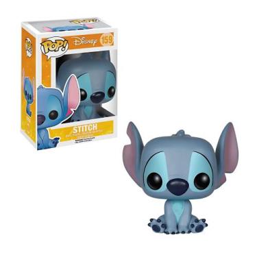 Imagem de Boneco Colecionável Funko Pop! Disney Lilo & Stitch Sentado 159 Vinil 