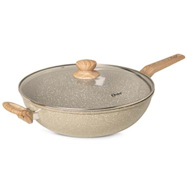 Imagem de Panela Wok com Tampa 31,5 cm Cinza Claro Oster