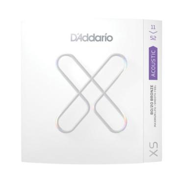 Imagem de Encordoamento P/Violão Aço 11/52 T-Leve D'Addario XSABR1152 - DADDARIO