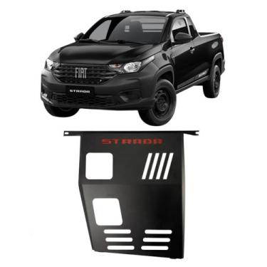Imagem de Protetor Motor Carter Strada 2021 a 2024 Preto - C&K
