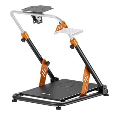 Imagem de PXN-A11Racing Wheel Stand Foldable Racing Simulator Cockpit Steering Wheel Stand for Logitech G25/G27/G29/G923/GT500/T300GT/T300RS/T500RS/TGT/TSPC/Fanntec CSR CSE/MOZA R3 R5 PXN-V12