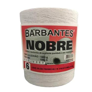 Imagem de Barbantes Nobre Branco Leite -  1 Kg -Fio 6 - 1080 metros