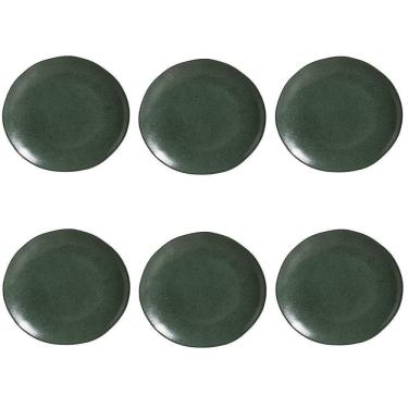 Imagem de Conjunto De Pratos Rasos 06 Peças Orgânico Arauco Porto Brasil