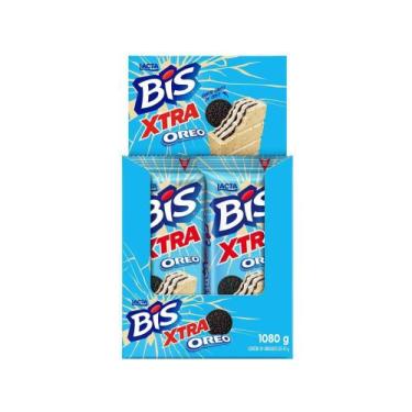 Imagem de Chocolate Bis Xtra Oreo 45g 24 Unidades Lacta, 45g, Oreo