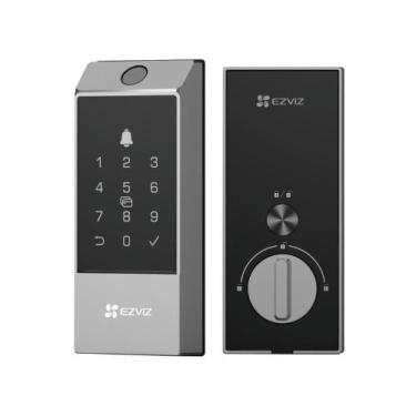 Imagem de Fechadura Digital DL04 PRO EZVIZ Biometria, Senha, APP, IP55