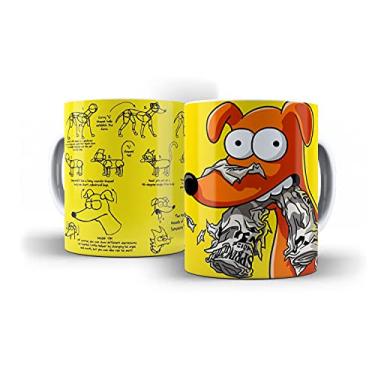 Imagem de LEAR Caneca de Cer?mica Simpsons Papai Noel 325ML