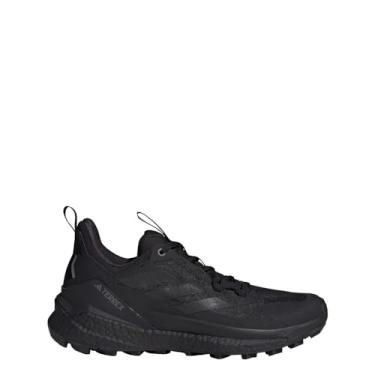 Imagem de adidas Terrex Free Hiker 2.0 Tênis masculino de cano baixo para caminhada, Preto/Preto/Cinza, 45