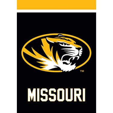 Imagem de Bandeira de jardim Briarwood Lane Missouri Tigers NCAA licenciada 31,75 x 45,72 cm