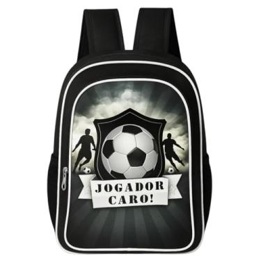 Imagem de Mochila Infantil Escolar Masculina Juvenil- Cabe Cadernos e livros Grandes