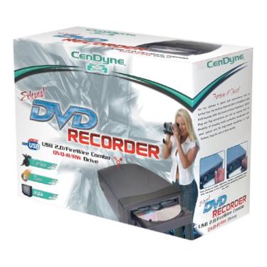 Imagem de CenDyne Unidade externa CDI CD 00153 USB 2.0/FireWire DVD-RW