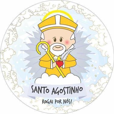 Imagem de Painel Redondo 3D Sublimado Religioso Frd-4459