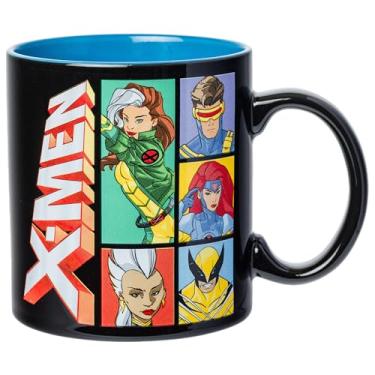 Imagem de Silver Buffalo Marvel Comics X-men Painéis de Personagem Caneca de Cerâmica de 590 ml