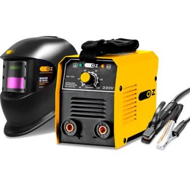 Imagem de Máquina Inversora Solda Elétrica 120a + Máscara De Solda - Oz