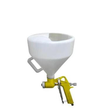 Imagem de PISTOLA PROJETORA DE TEXTURA 5L 3 BICOS 4MM,6MM,8MM Titanium