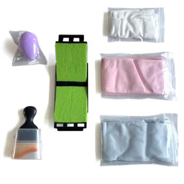 Imagem de Kits de toalha de pano de microfibra para limpeza de guitarra para instrumentos musicais, violino, piano, clarinete, trompete, saxofone universal