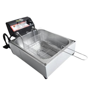 Imagem de Fritadeira Elétrica Industrial 5 Litros 110V Econômica Rápida