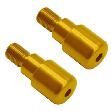 Imagem de Extremidades de manoplas de guidão de motocicleta, tampas de extremidade de manoplas, acessórios deslizantes de peso para MT-125 MT-07 FZ-07 MT-09 MT-10 FZ10 XJ6 2015-2018