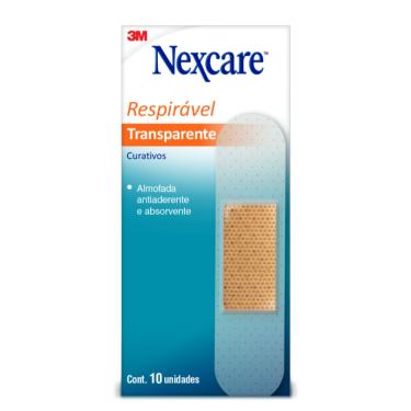 Imagem de Curativos Nexcare Transparentes 10 unidades
