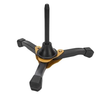 Imagem de SPYMINNPOO Suporte de Clarinete de Flauta, Suporte de tripé de Base Triangular Dobrável para Clarinetes Flautas Instrumentos de Sopro de Madeira