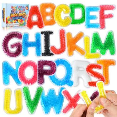 Imagem de Brinquedo sensorial LESONG Alphabet Letters ABC Learning Autistic