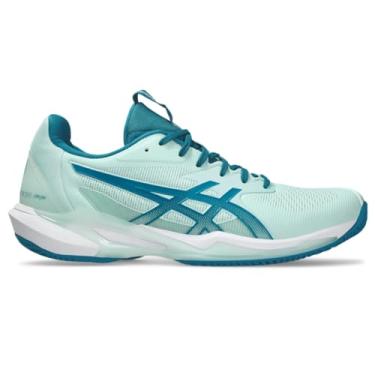 Imagem de ASICS Tênis feminino Solution Speed FlyteFoam 3 Clay Tênis, 8,5, azul mar/azul-petróleo