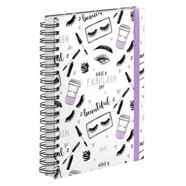 Imagem de Agenda Comercial Plus 2026 Salão de Beleza Charm Lilás