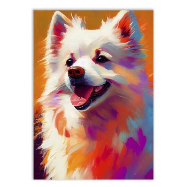 Imagem de Placa Decorativa Cachorro Lulu Da Pomerania Ilustração