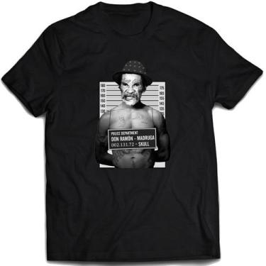 Imagem de Camiseta seu madruga gangsta camisa preta swag chaves - Mago das Camis