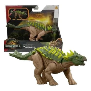 Imagem de Jurassic World Rebirth – Dino Yuxisaurus Articulado 19 Cm – Rabo Função Mexe Cabeça - Mattel