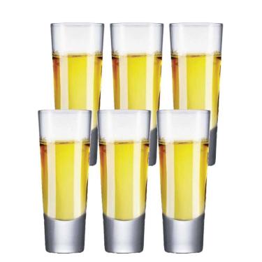 Imagem de Jogo de Copos  Double Shot,Copo Vidro 6pcs, 140ml - Ruvolo