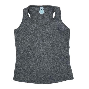 Imagem de Camiseta Regata Impermeável - Cinza-Feminino
