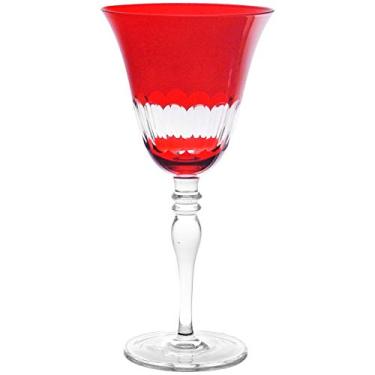 Imagem de Jogo de 6 Taças para Água Rojemac Vermelho