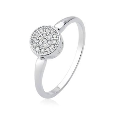Imagem de Anel Feminino Prata 925 Original Legítima Modelo Chuveiro Estilo Pave Zirconias Prata 925 Softjoias (20)