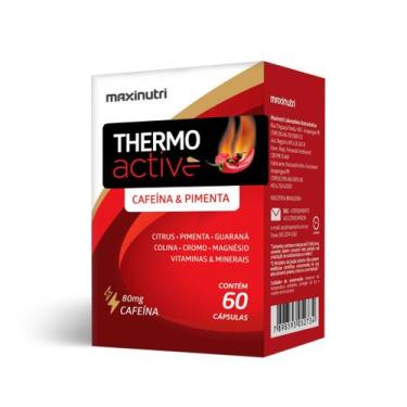 Imagem de Thermo Active com Cafeína Pimenta Cromo Vitaminas e Minerais Maxinutri