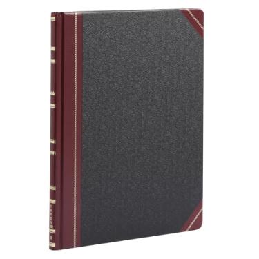 Imagem de Boorum & Pease BOR1602121512 livro colunar encadernado, 12 colunas, formulário de 2 páginas, 150 páginas, 12-1/4 x 10-1/8, preto