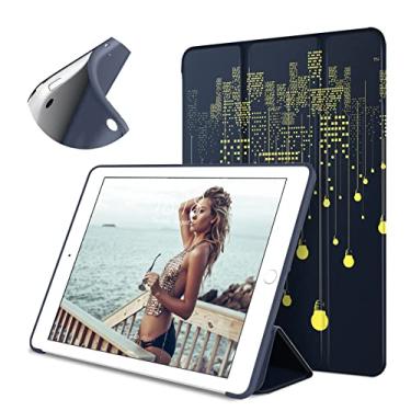 Imagem de DTTO Mini capa para iPad Mini 3/2/1, (não compatível com Mini 5ª geração) capa inteligente ultrafina e leve com suporte de três dobras com parte traseira de TPU macio flexível [hibernar/despertar