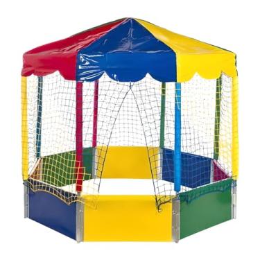 Imagem de Casinha Picadeiro Piscina de bolinhas oitavada 2,00m infantil