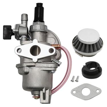 Imagem de Laffoonparts Carburador compatível com motor de 2 tempos 43cc 47cc 49cc Mini Moto ATV Quad Go Kart Moped Chopper Cortador de escova Minimoto G-Scooter X1 X2 X6 X8 Pocket Dirt Rocket Super Bike Scooter