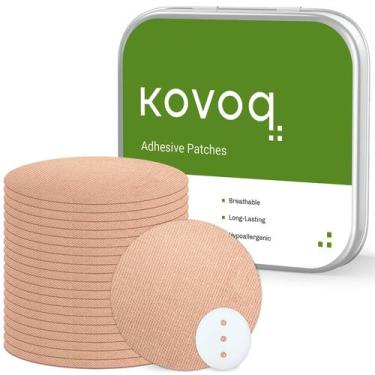 Imagem de Pacote com 20 adesivos impermeáveis para Dexcom G7 - KOVOQ