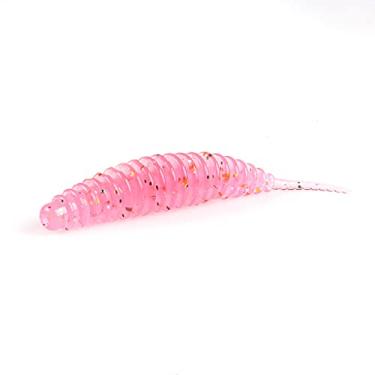 Imagem de ZZTWER Isca de minhoca isca macia tanta 49 mm 65 mm iscas de pesca pesca carpa isca de robalo artificial PVA