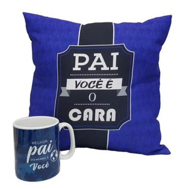 Imagem de Kit De Presentes Dia Dos Pais Caneca Almofada Presente Pai - Sude, Kit