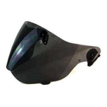 Imagem de Viseira Fumê Capacete Ebf Motard E Super Motard Com Suporte, Fumê