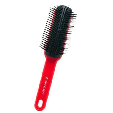 Imagem de Escova Pompadour Profissional Topetes Vermelha Marco Boni, Pompadour 7