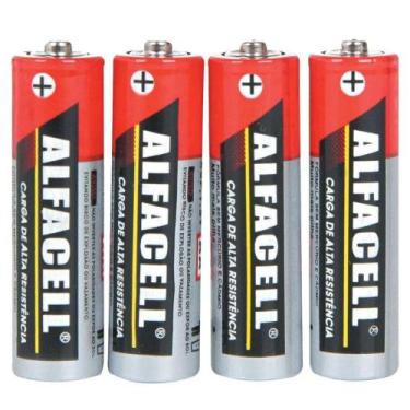 Imagem de Pilha AAA Alfacell 4 peças